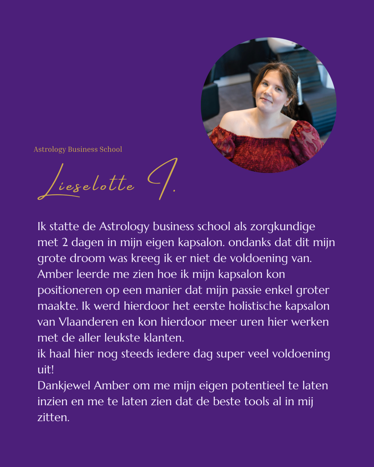Ervaring van Lieselotte I.